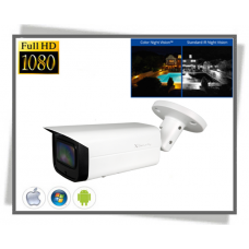 X-Security Starlight 2Megapixel Full HD Farve Nat IP Bullet Kamera With Audio